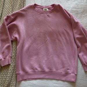Elwood oversized crewneck pink